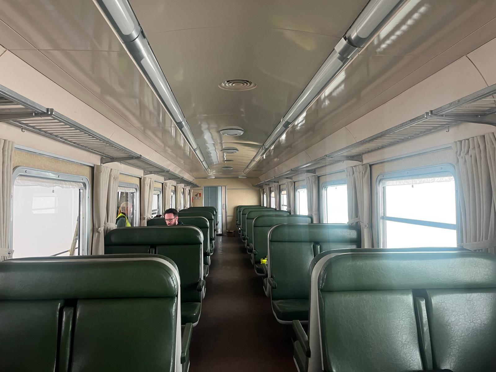 Train Set Interior View 2