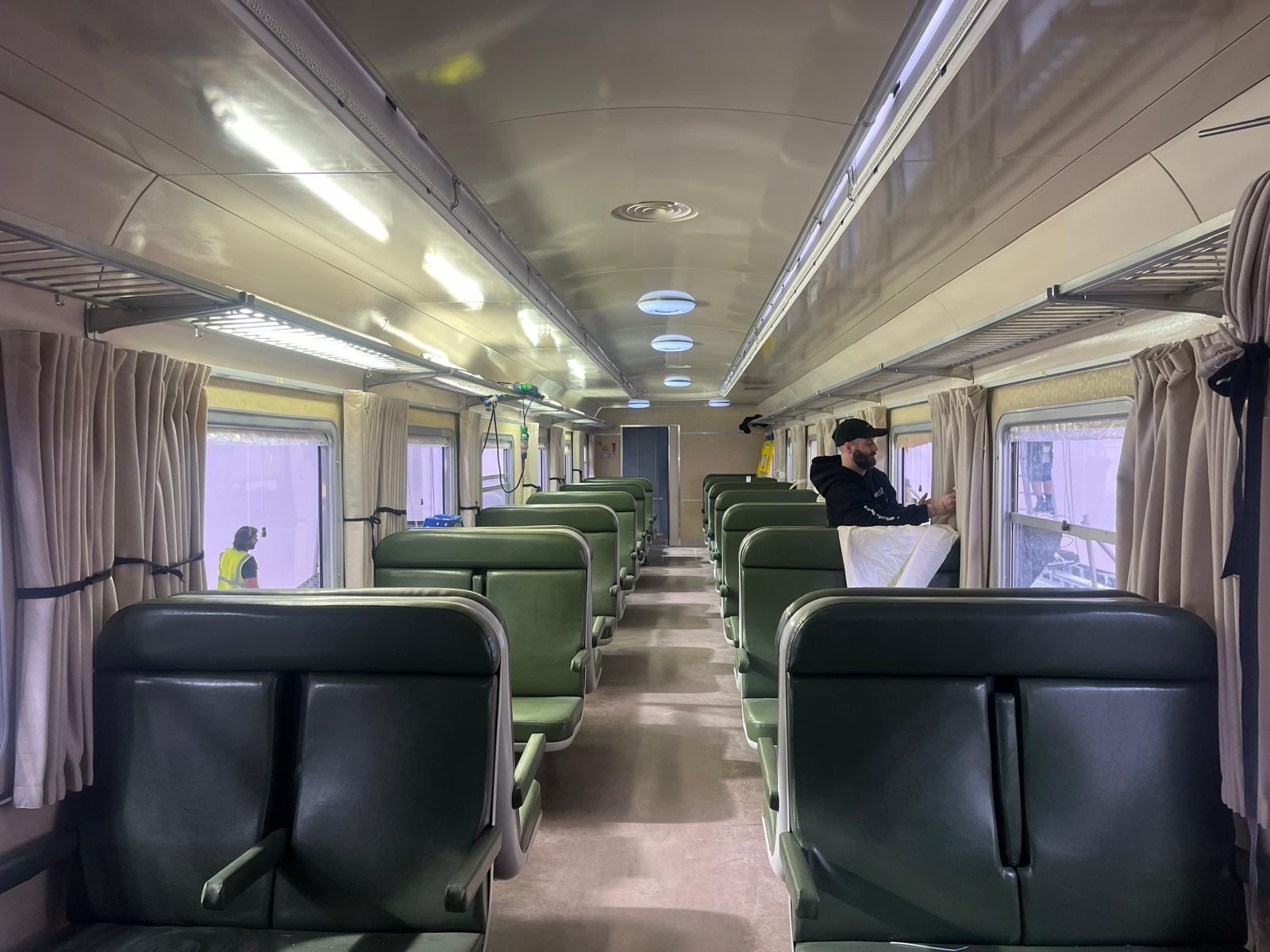 Train Set Interior View 3